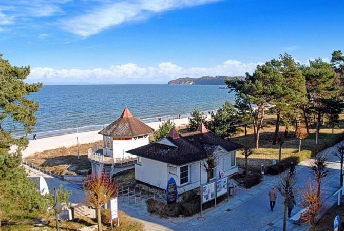 Strandvilla Aegir Mit Ostseeblick Бінц Екстер'єр фото